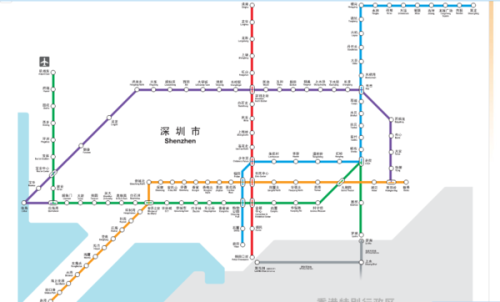 深圳地铁最新版地图，展现都会脉络与未来生长偏向的蓝图